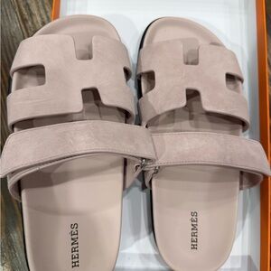 Hermes Light Pink Sandals for Women